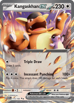 Kangaskhan ex 115 — 151