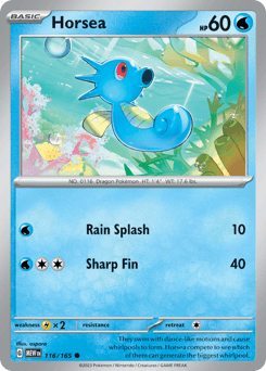 Horsea 116 — 151