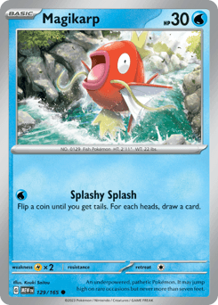 Magikarp 129/165 — 151