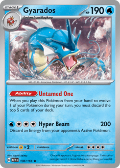 Gyarados 130 — 151
