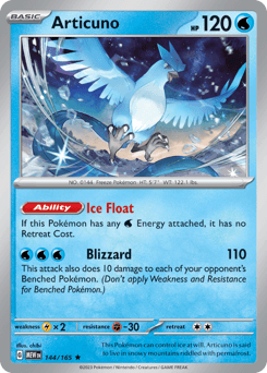 Articuno 144 — 151