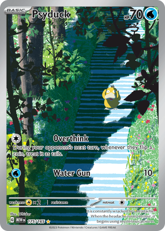 Carta Psyduck 175/165 do set 151 — Pokémon TCG | Bynx