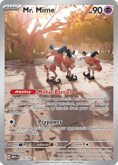 Mr. Mime 179 — 151