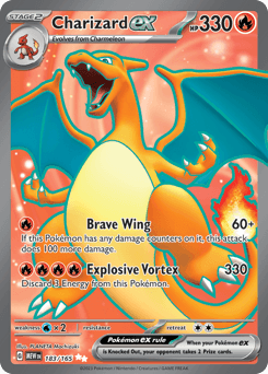 Charizard ex 183 — 151