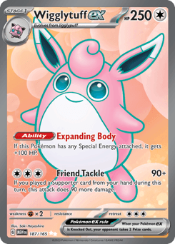 Wigglytuff ex 187 — 151