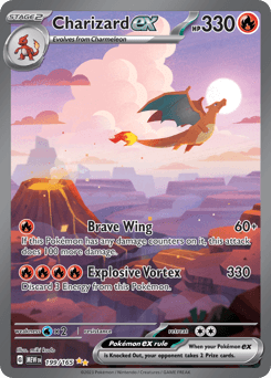 Charizard ex 199 — 151