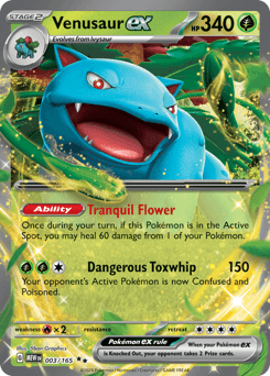 Venusaur ex 003/165 — 151