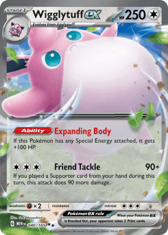 Wigglytuff ex 40 — 151