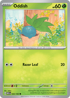 Oddish 43 — 151