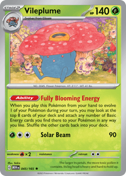 Vileplume 45 — 151