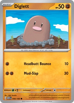 Diglett 50/165 — 151