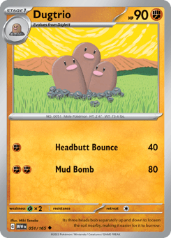 Dugtrio 51 — 151