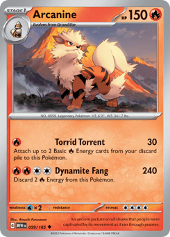 Arcanine 59 — 151