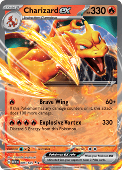 Charizard ex 6 — 151