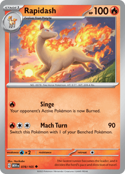 Rapidash 78/165 — 151