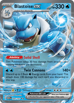 Blastoise ex 9 — 151