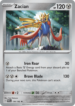 Zacian 136 — Paradox Rift