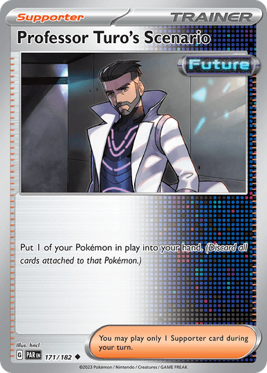 Carta Professor Turo's Scenario 171/182 do set Paradox Rift — Pokémon TCG | Bynx