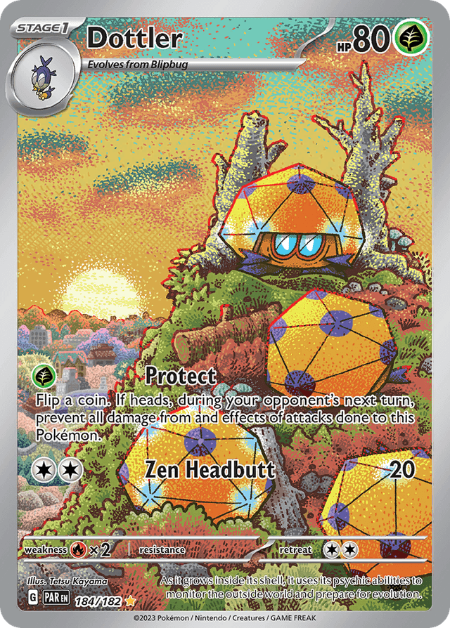 Carta Dottler 184/182 do set Paradox Rift — Pokémon TCG | Bynx