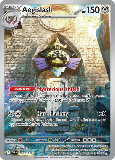 Carta Aegislash 210/182 do set Paradox Rift — Pokémon TCG | Bynx