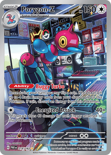 Carta Porygon-Z 214/182 do set Paradox Rift — Pokémon TCG | Bynx