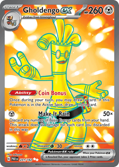 Gholdengo ex 231 — Paradox Rift