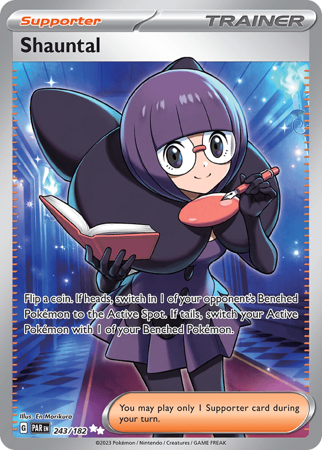 Carta Shauntal 243/182 do set Paradox Rift — Pokémon TCG | Bynx