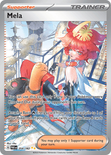 Carta Mela 254/182 do set Paradox Rift — Pokémon TCG | Bynx