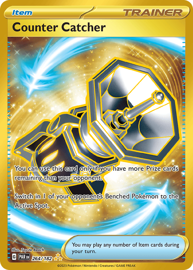 Carta Counter Catcher 264/182 do set Paradox Rift — Pokémon TCG | Bynx