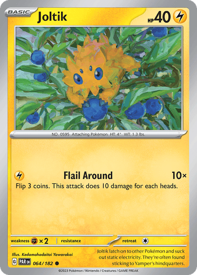 Carta Joltik 64/182 do set Paradox Rift — Pokémon TCG | Bynx