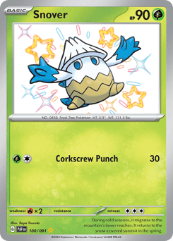 Snover 100 — Paldean Fates
