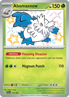 Abomasnow 101 — Paldean Fates