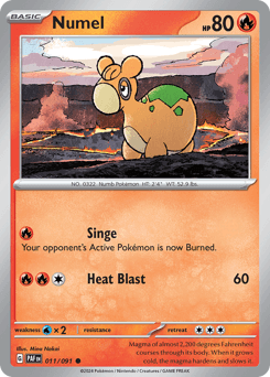 Numel 11 — Paldean Fates