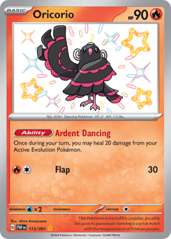 Oricorio 113 — Paldean Fates
