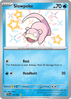 Slowpoke 116 — Paldean Fates