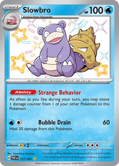 Slowbro 117 — Paldean Fates