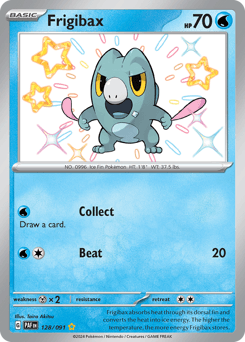 Carta Frigibax 128 do set Paldean Fates — Pokémon TCG | Bynx