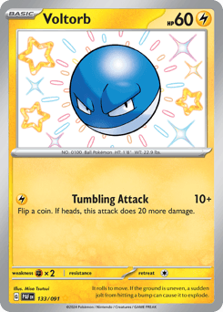 Voltorb 133 — Paldean Fates