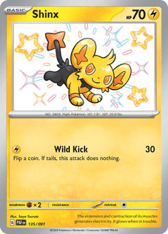 Shinx 135 — Paldean Fates