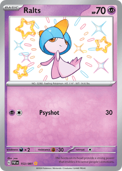 Ralts 153 — Paldean Fates