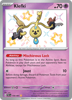 Klefki 159 — Paldean Fates