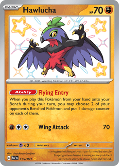 Hawlucha 175 — Paldean Fates