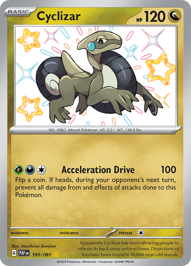 Carta Cyclizar 195/91 do set Paldean Fates — Pokémon TCG | Bynx