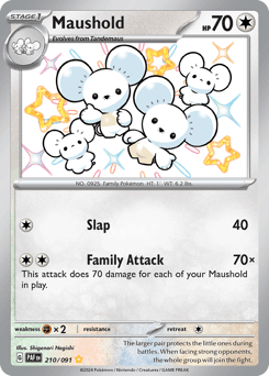 Maushold 210 — Paldean Fates