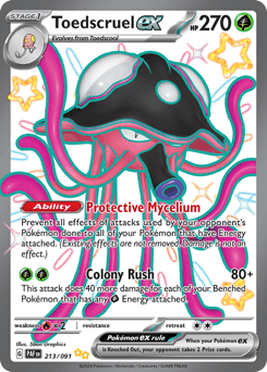 Toedscruel ex 213 — Paldean Fates