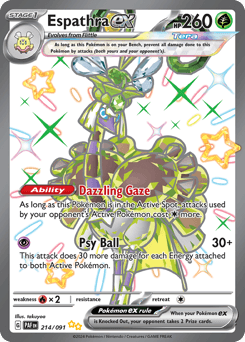 Espathra ex 214 — Paldean Fates