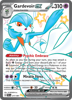Gardevoir ex 217 — Paldean Fates