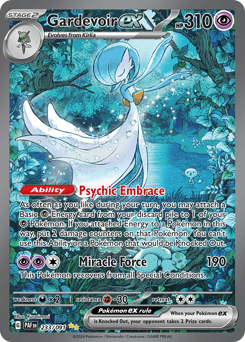 Gardevoir ex 233 — Paldean Fates