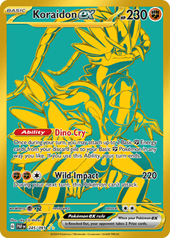 Koraidon ex 245 — Paldean Fates