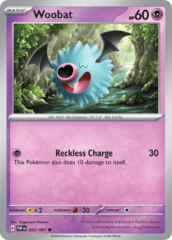 Woobat 32 — Paldean Fates